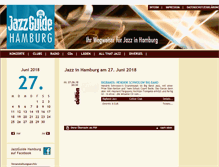 Tablet Screenshot of jazz-hamburg.com
